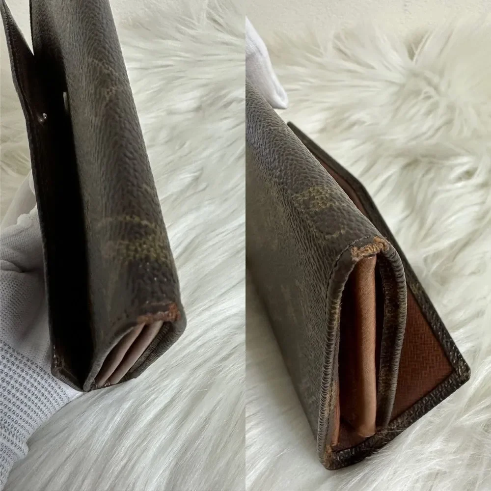 💯Authentic Louis Vuitton Monogram Long Wallet 🍀